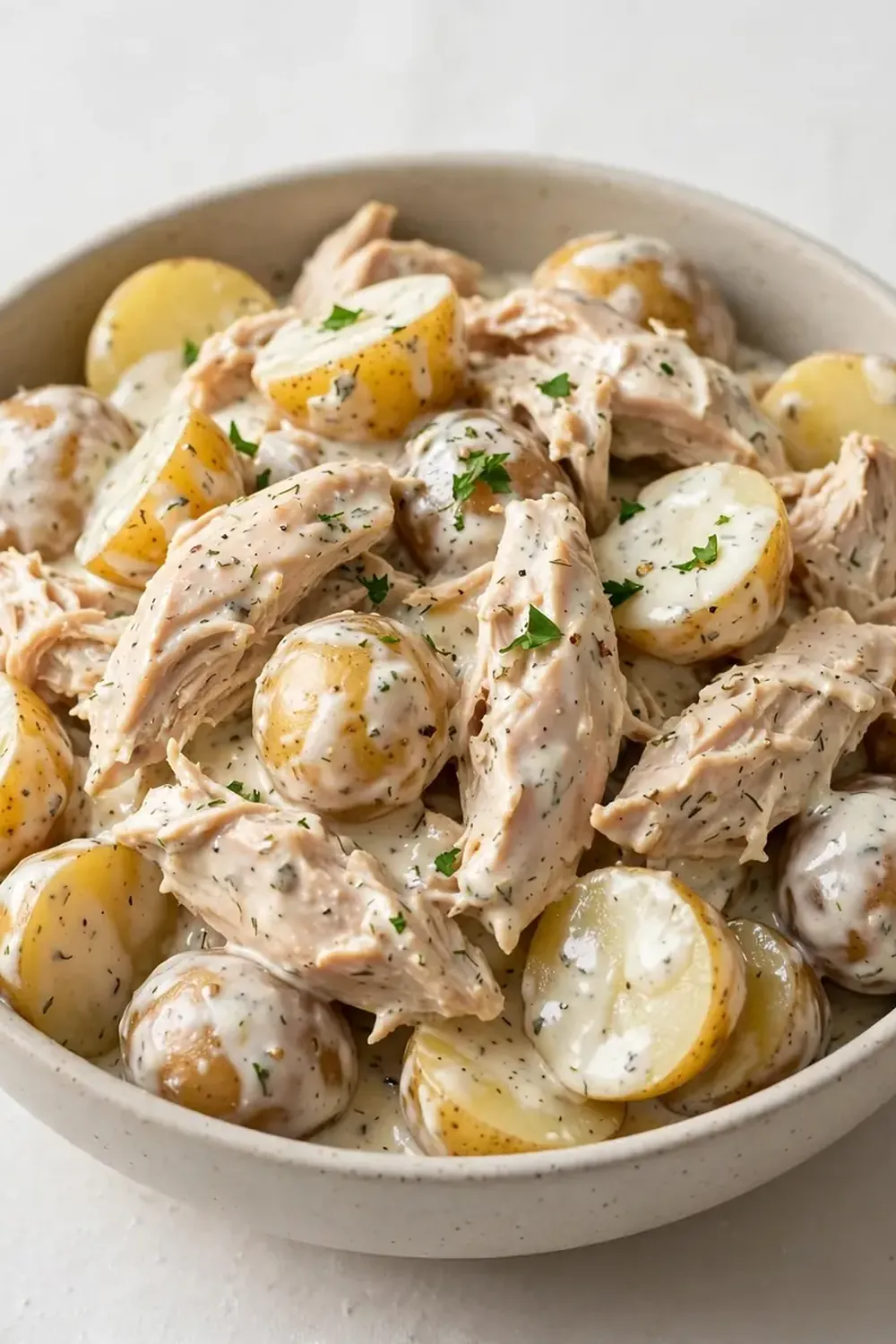 Dump-and-Go Crockpot Ranch Chicken and Potatoes