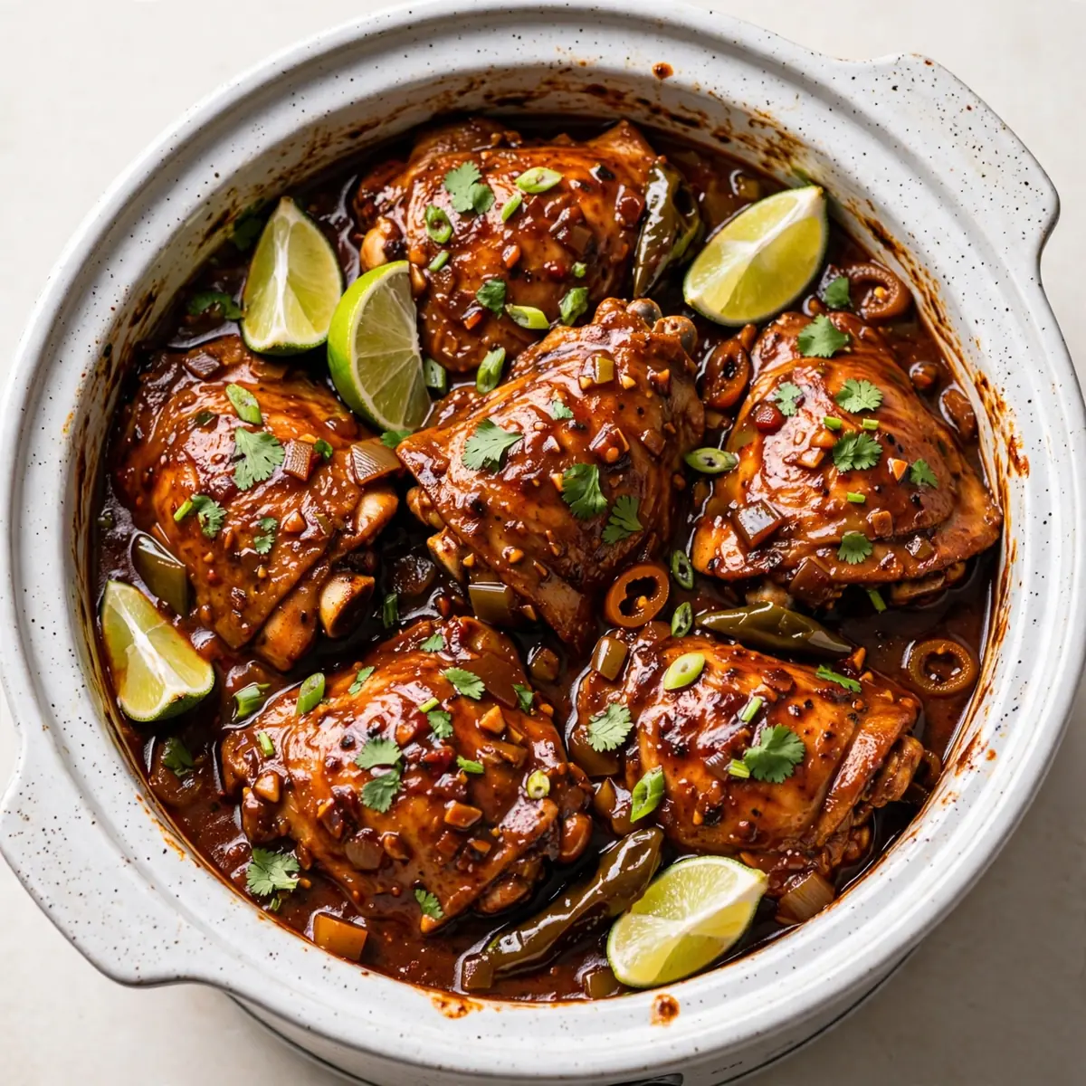 Budget Batch Cook: Dump-and-Go Crockpot Chipotle Chicken Thighs