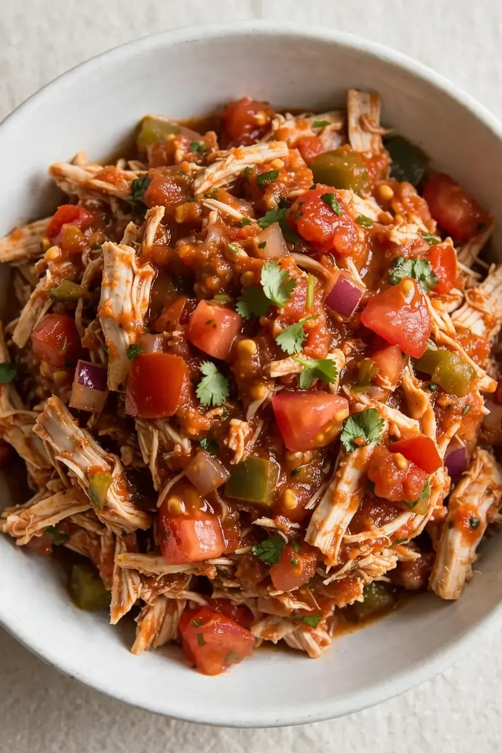 Dump-and-Go Crockpot Salsa Chicken