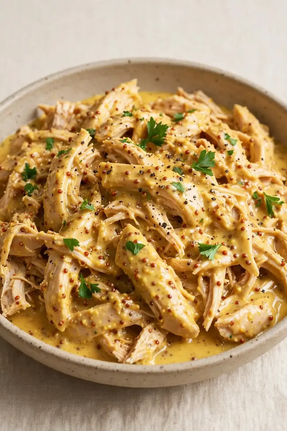 Dump-and-Go Slow Cooker Honey Mustard Chicken