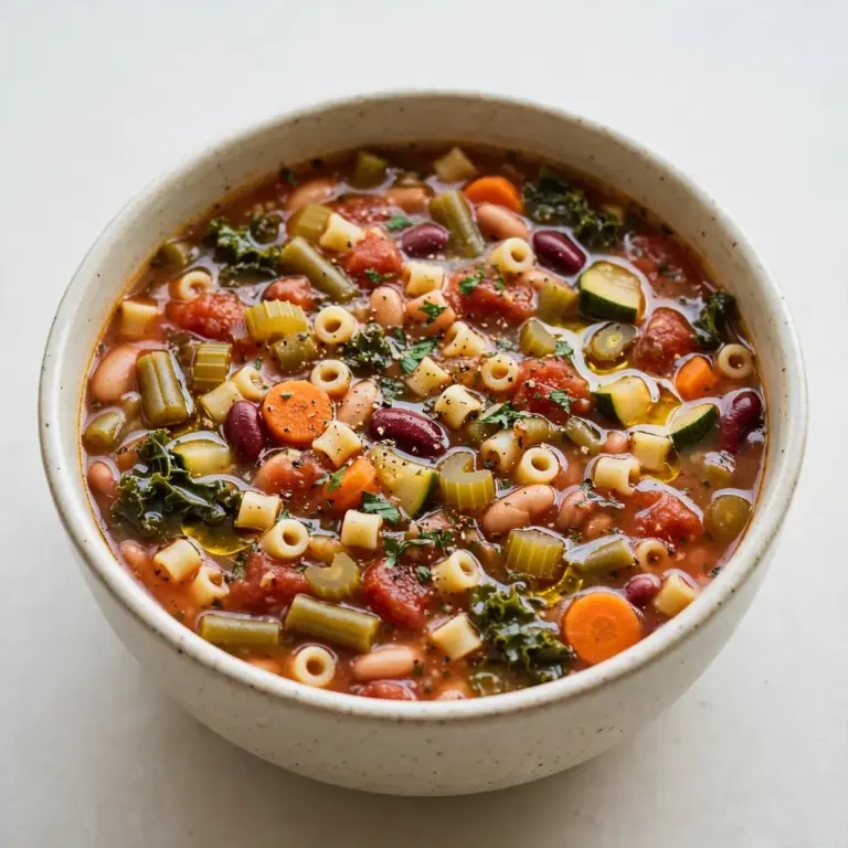 Budget Batch Crockpot Minestrone – Günstig & Meal-Prep