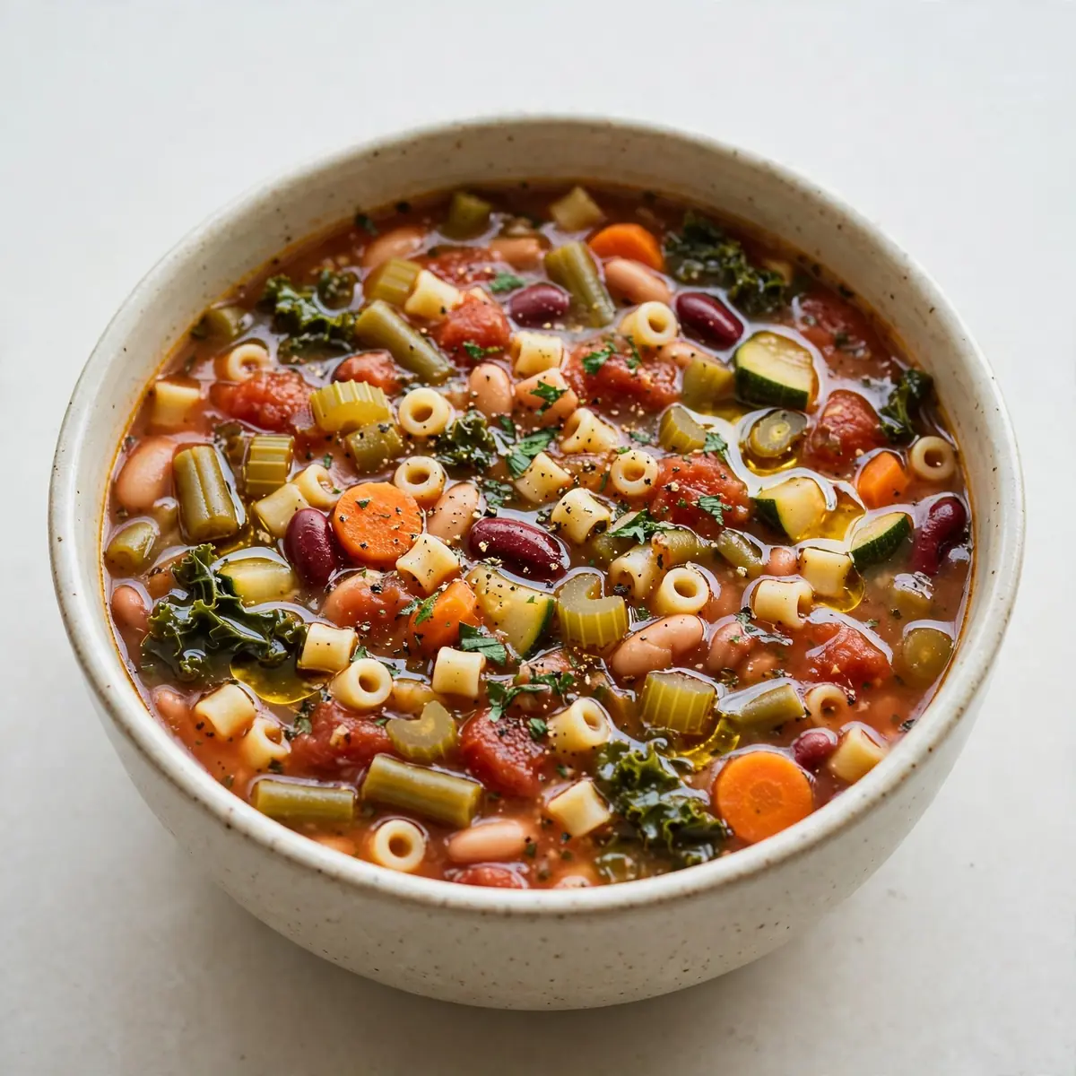 Budget Batch Crockpot Minestrone – Günstig & Meal-Prep
