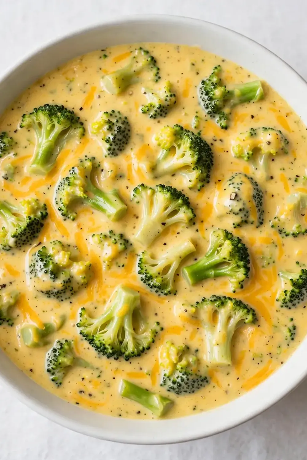 Crockpot Creamy Broccoli Cheddar Soup
