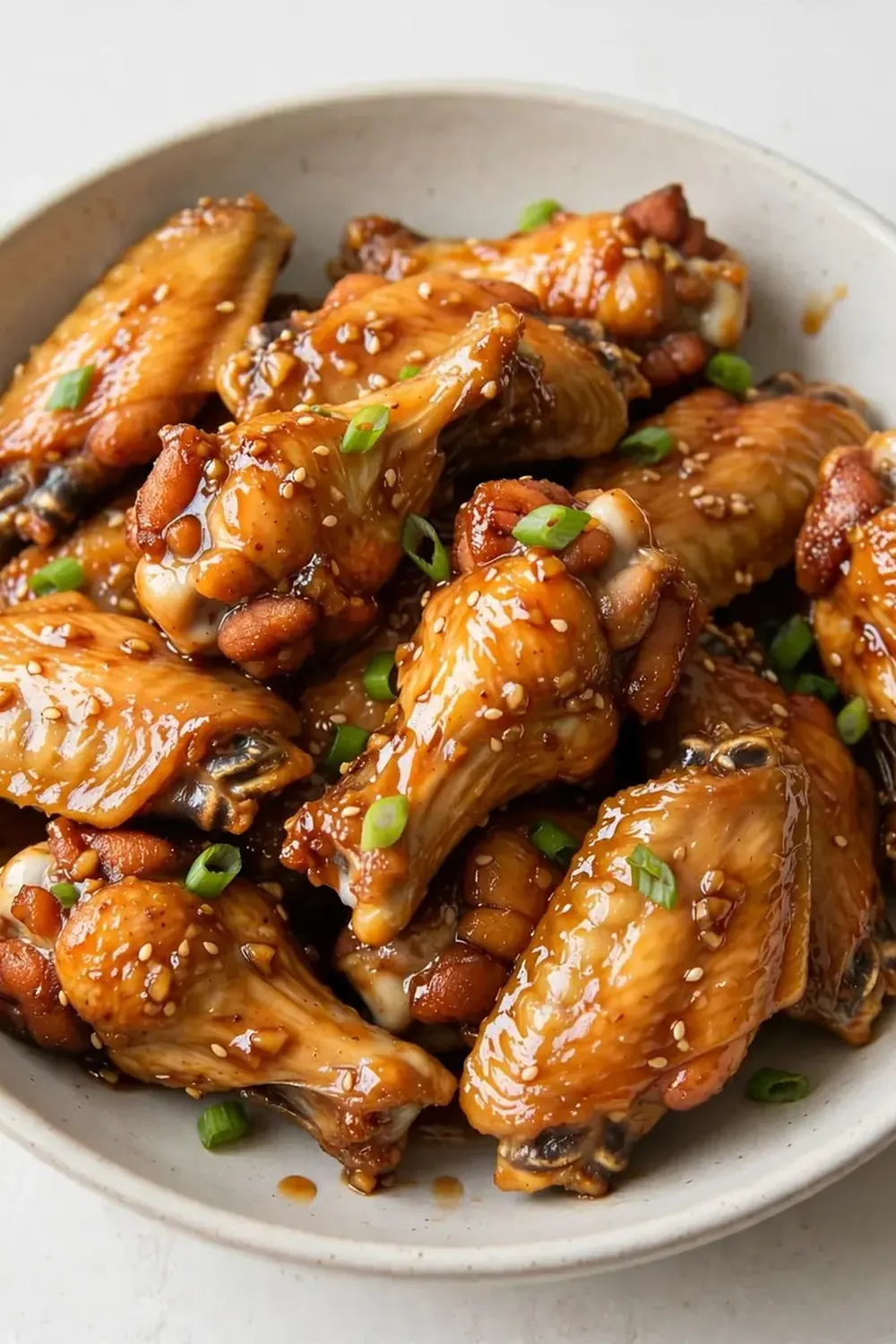 Slow Cooker Honey Garlic Chicken Wings