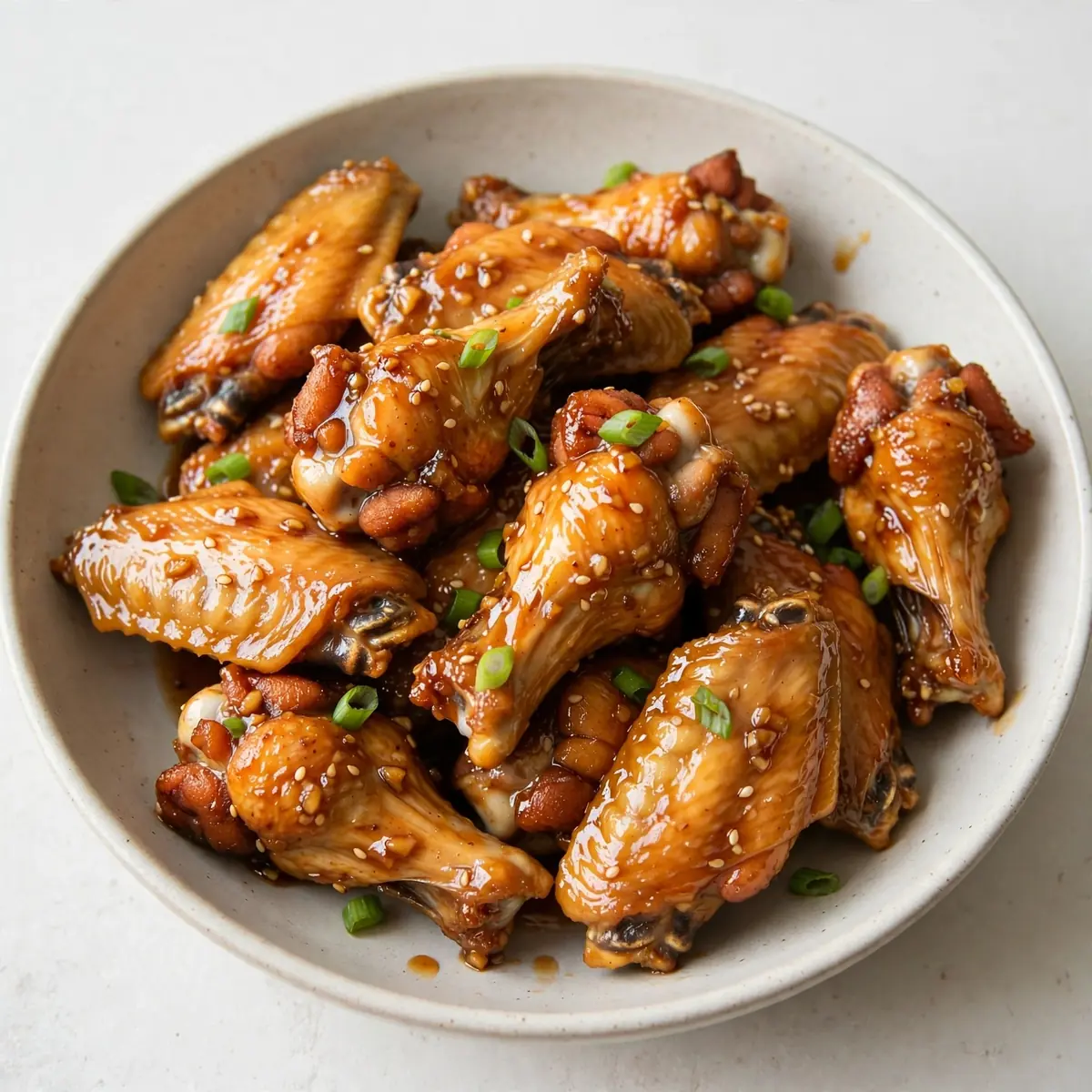 Budgetfreundliche Slow Cooker Honig-Knoblauch Chicken Wings zum Vorkochen