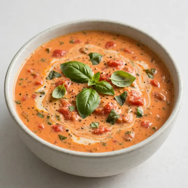Cremige Tomatensuppe im Crockpot: Günstig für die ganze Woche