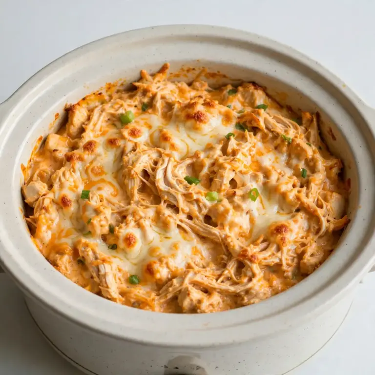 Crockpot Buffalo Chicken Dip Günstige Meal-Prep Wunder