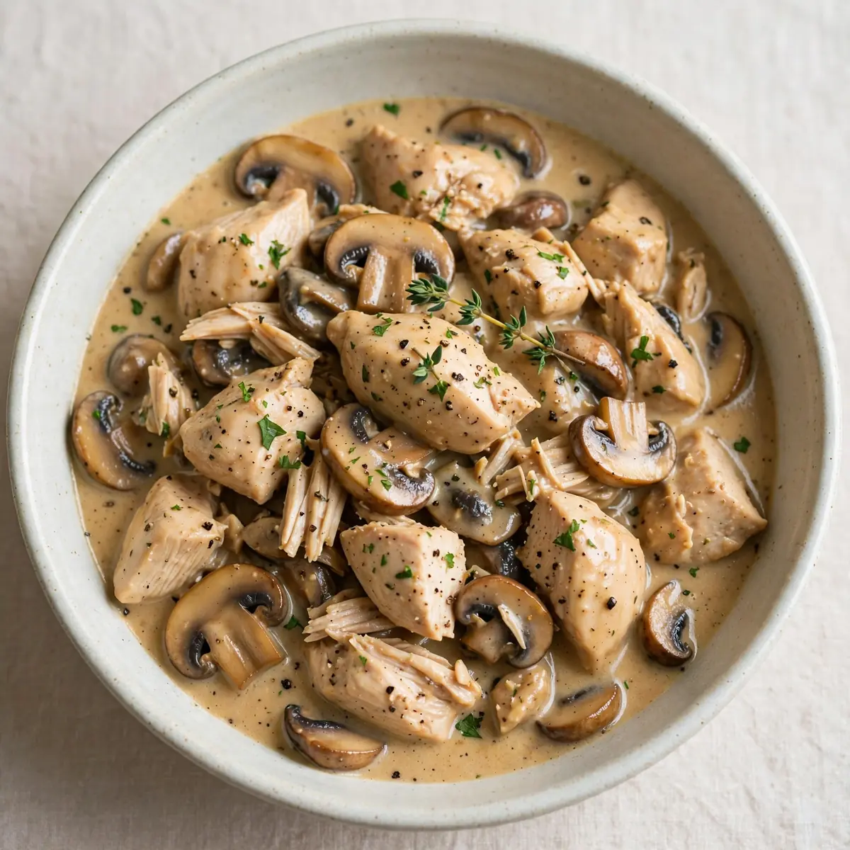 Crockpot Chicken Marsala: Budgetfreundliches Meal-Prep