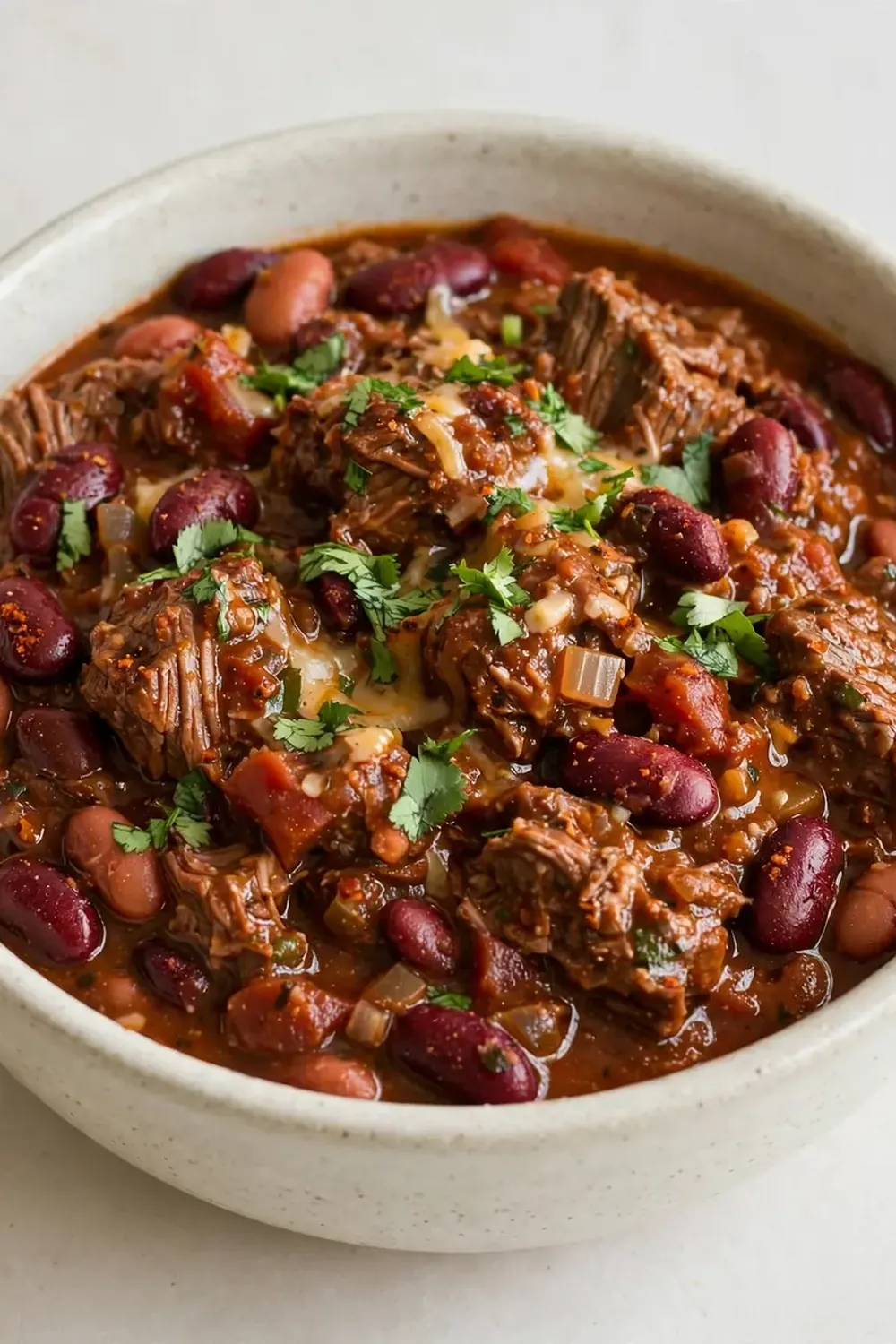 Crockpot Beef Chili with Beans