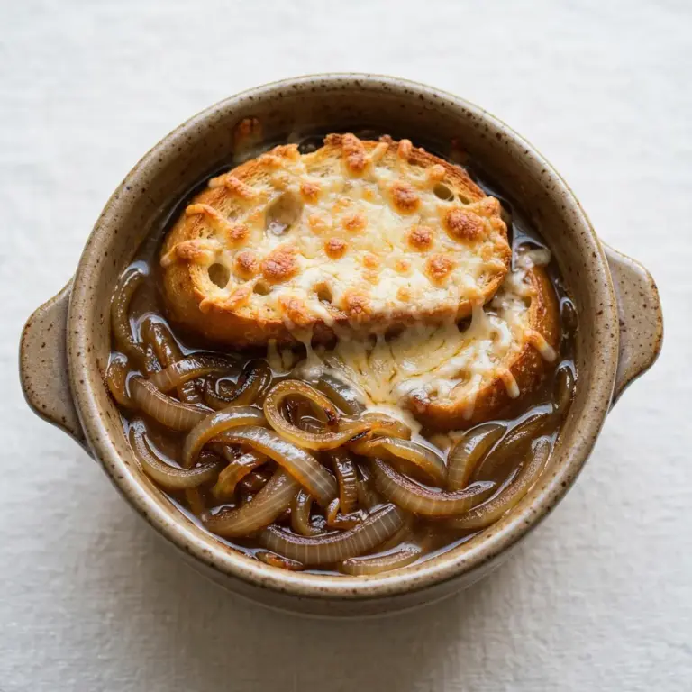 Crockpot French Onion Soup: Budget Meal Prep für 1,50 € pro Portion