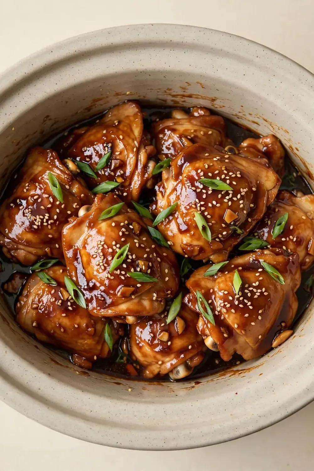 Crockpot Teriyaki Chicken Thighs