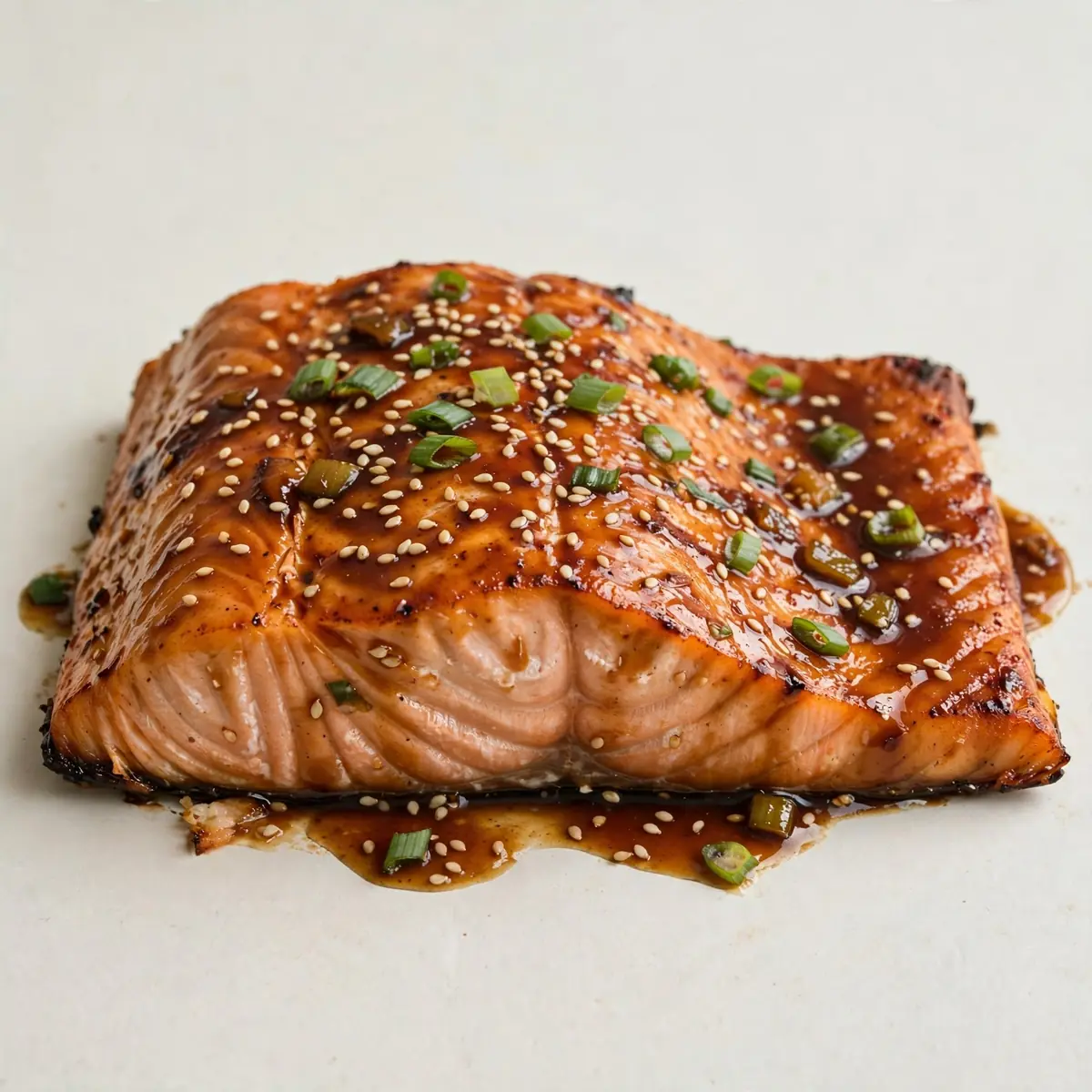 Gebackener Teriyaki-Lachs