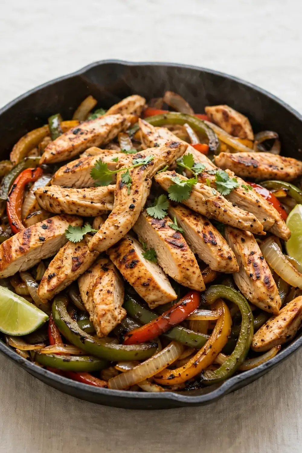 Grilled Chicken Fajitas