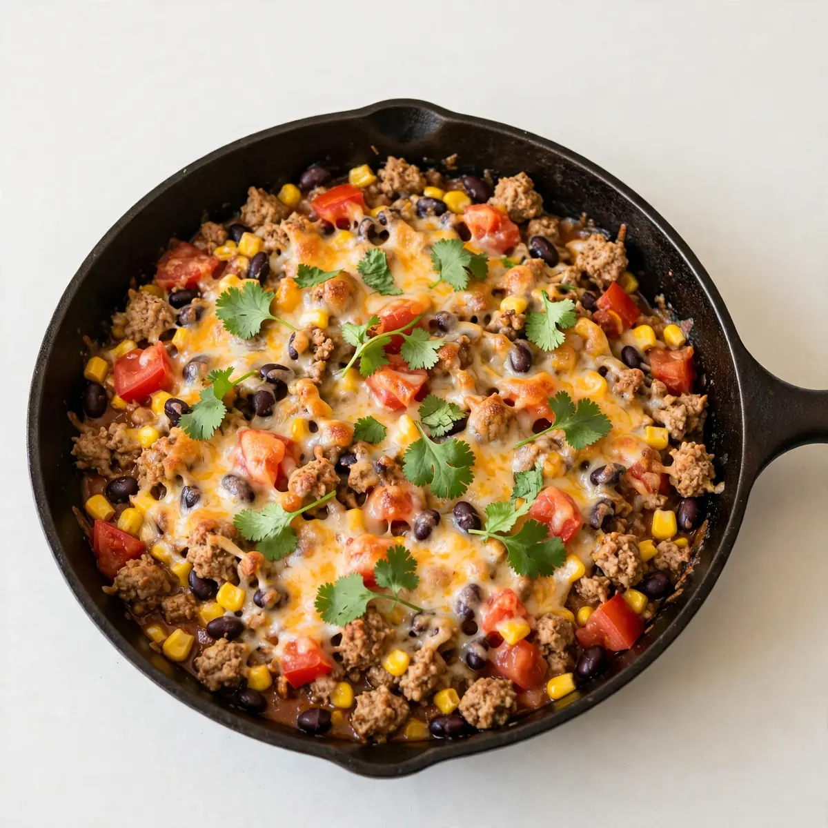 Hackfleisch-Taco-Pfanne mit Pute