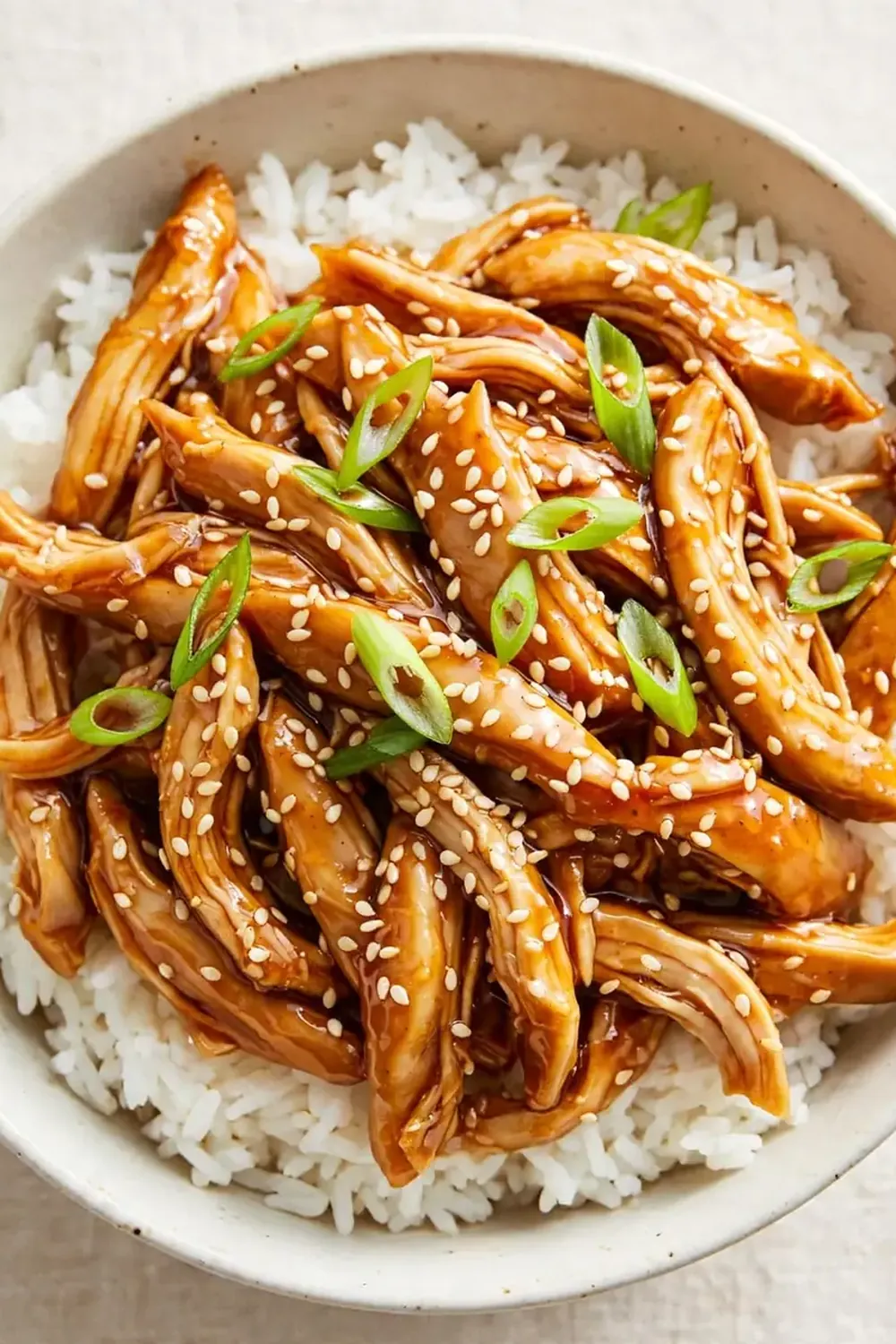 Crockpot Honey Sesame Chicken