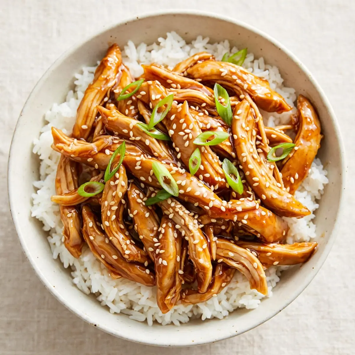 Honey Sesame Chicken aus dem Crockpot: Budget-Mahlzeit für 4 Tage