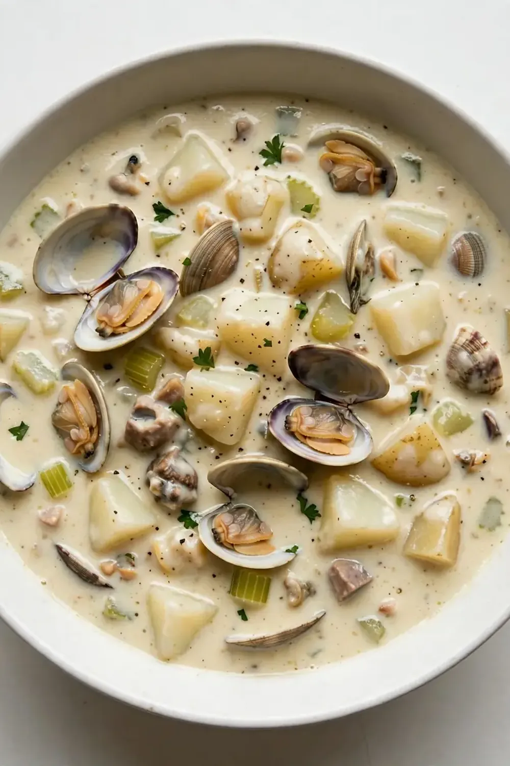 Classic New England Clam Chowder