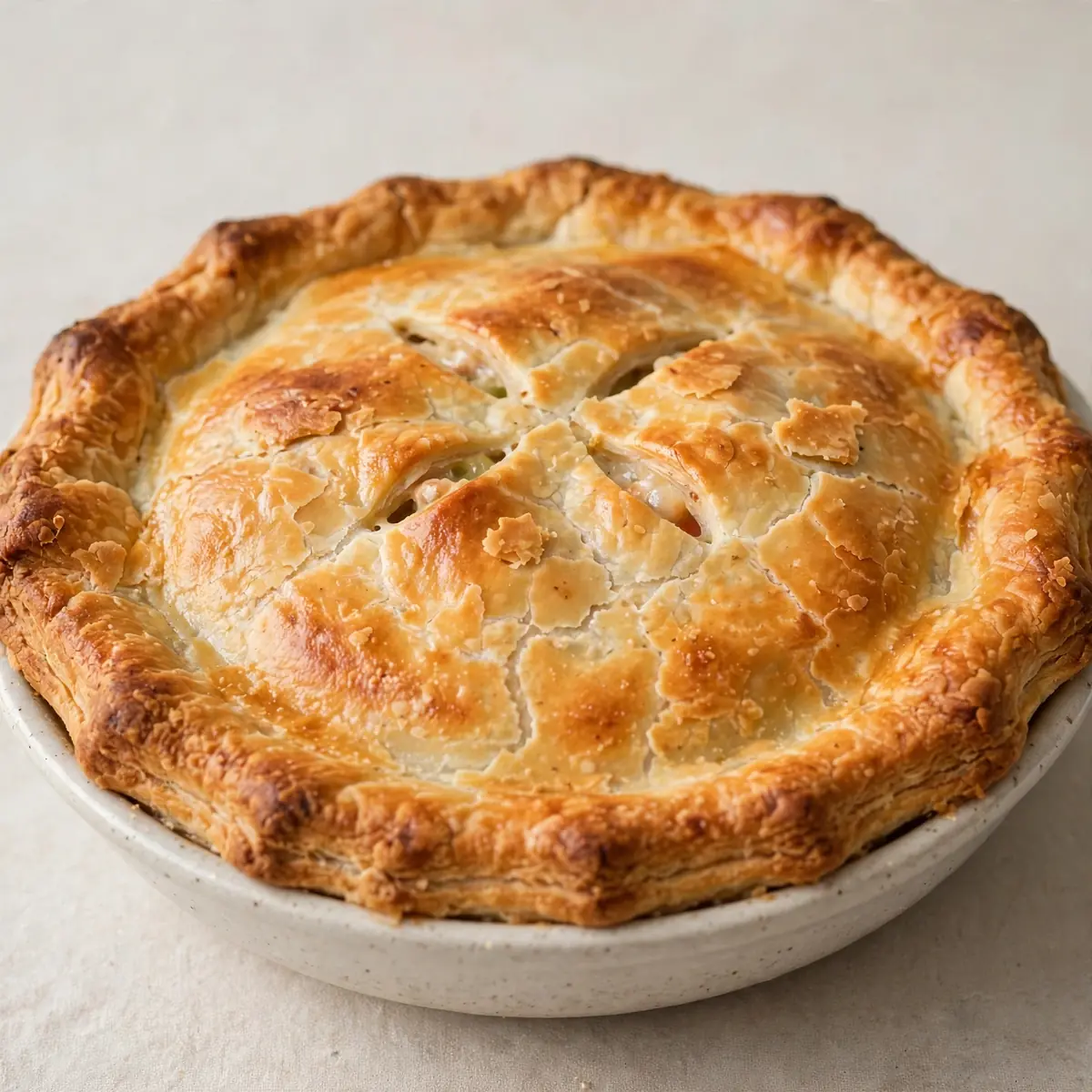 Klassischer Chicken Pot Pie