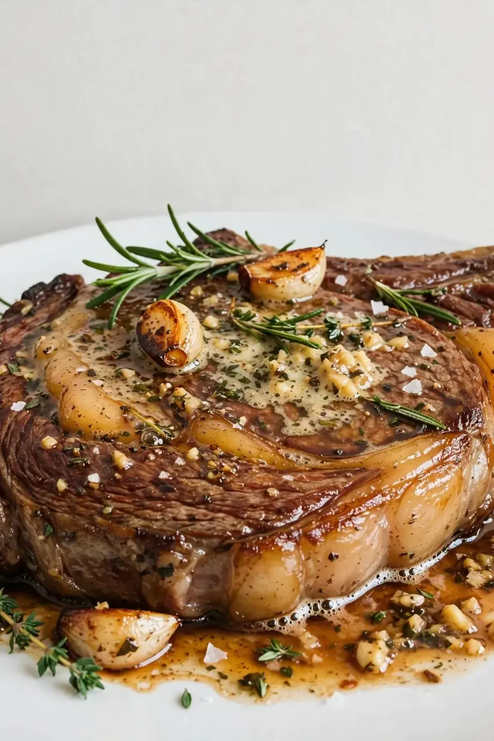 Garlic Butter Ribeye Steak (Restaurant Style)