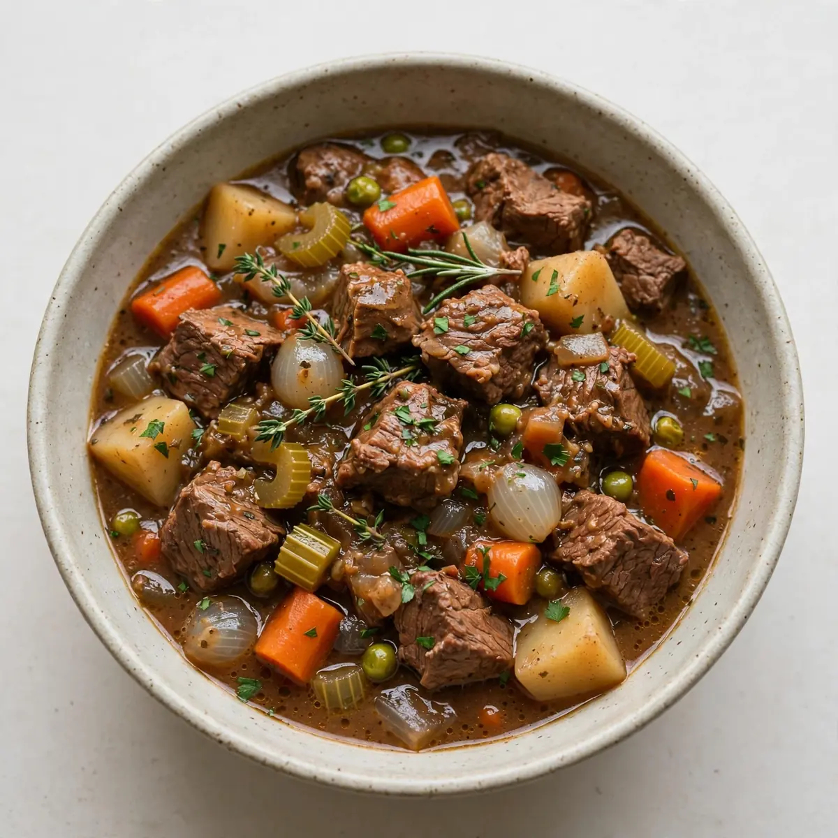 Langsam gegarter Beef Stew für 2 Euro pro Portion