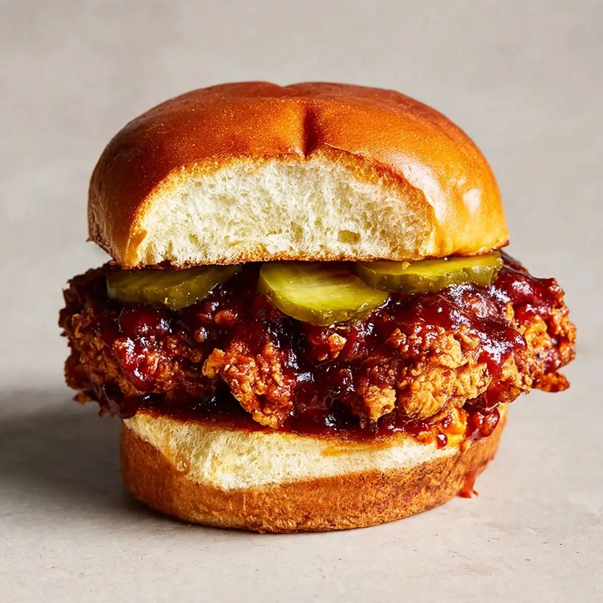 Nashville Chicken Sandwich – würzig, knusprig, unwiderstehlich