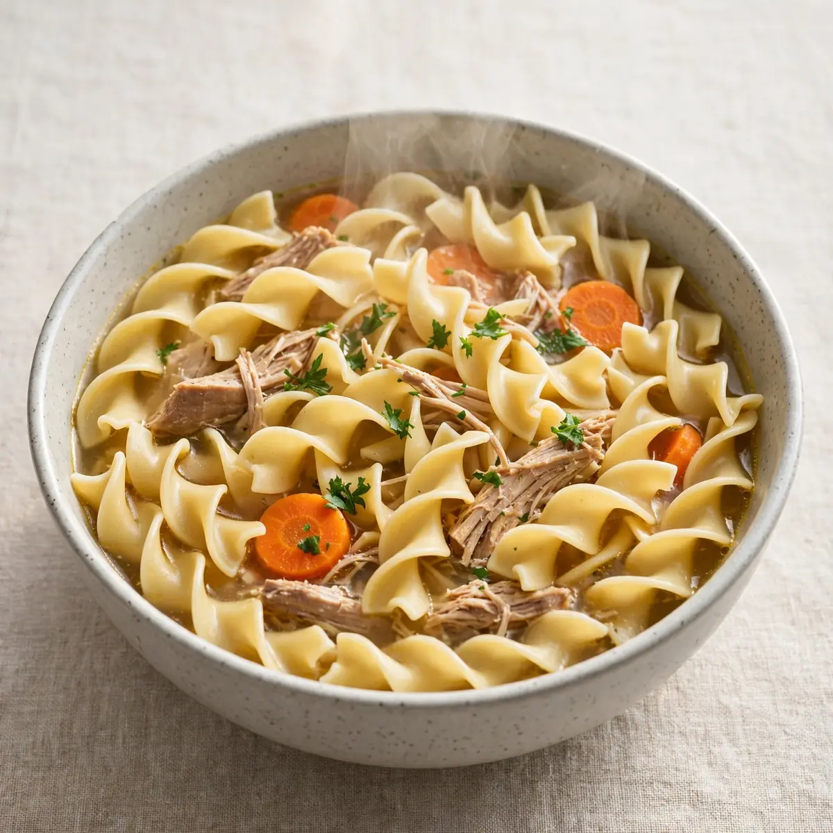 Schupfnudel-Hühnersuppe aus dem Crockpot