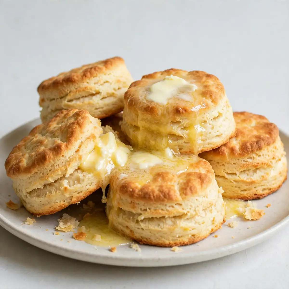 Südstaaten-Biscuits mit Butter