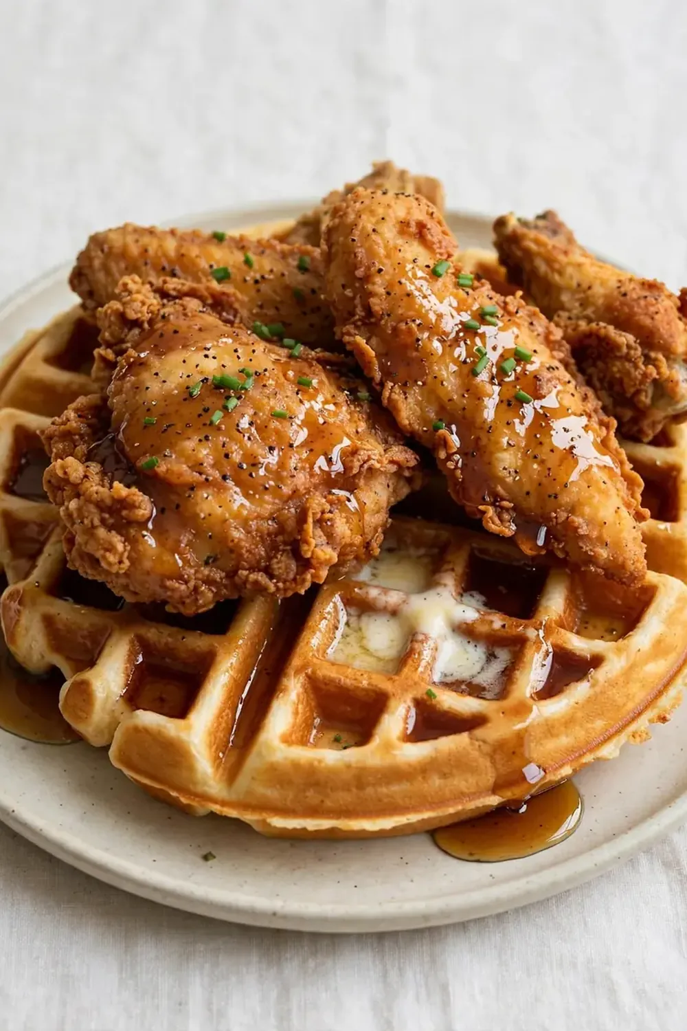 Chicken and Waffles (Southern Style)