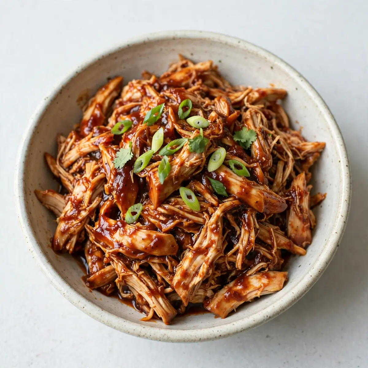 Slow Cooker BBQ Pulled Chicken Budget Meal Prep