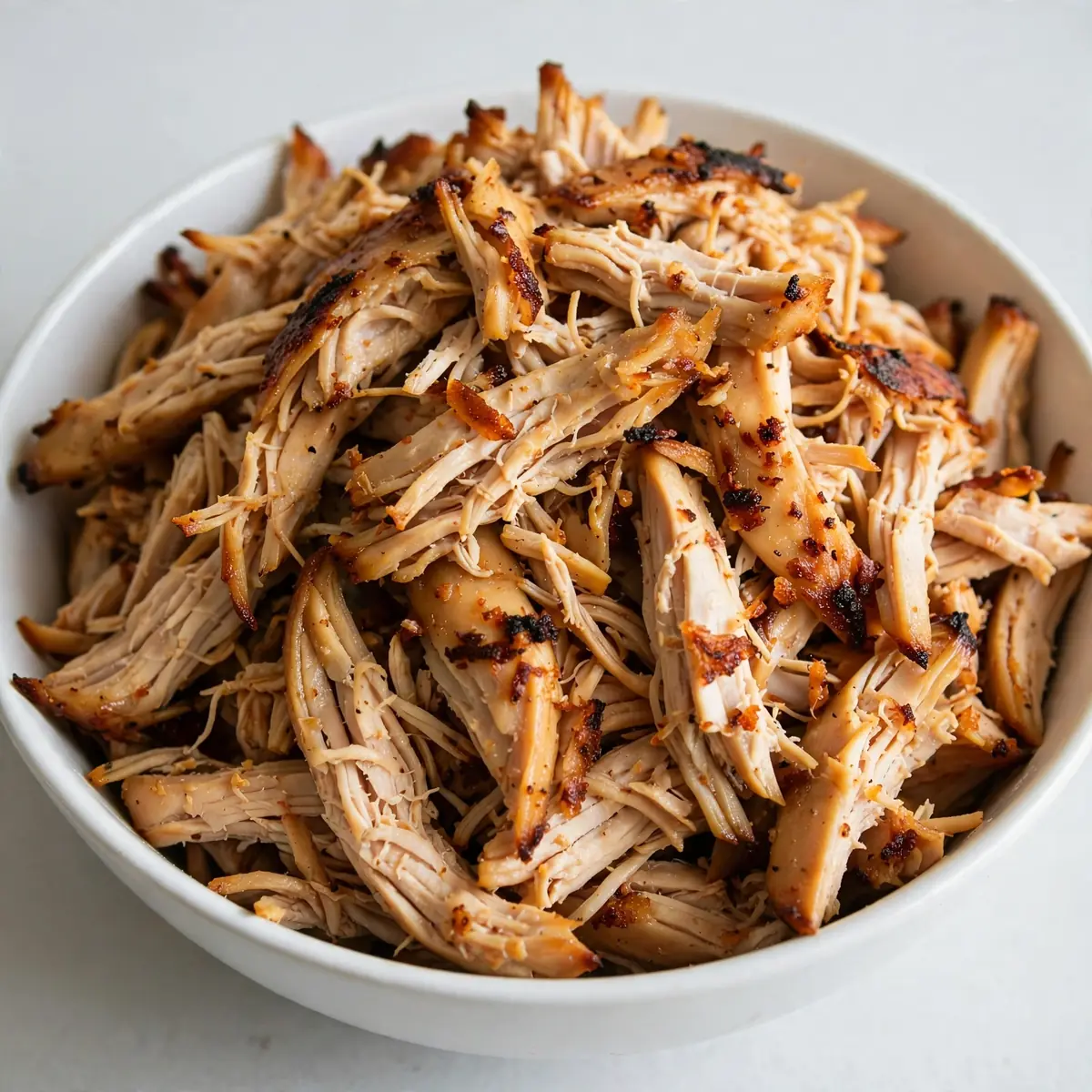 Slow Cooker Hähnchen-Carnitas Günstiges Meal Prep für die Woche