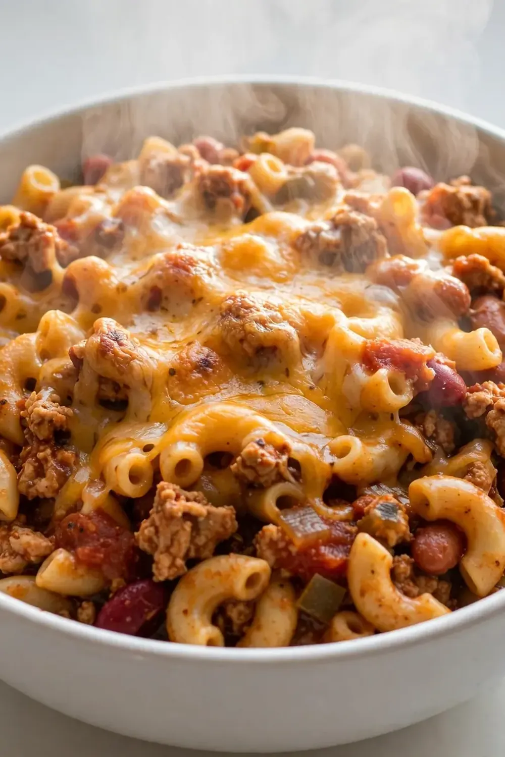 Dump-and-Go Slow Cooker Turkey Chili Mac