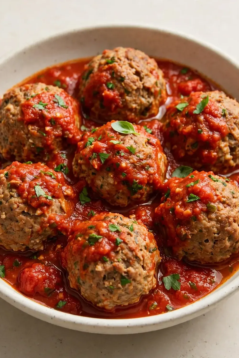 Turkey Meatballs in Marinara