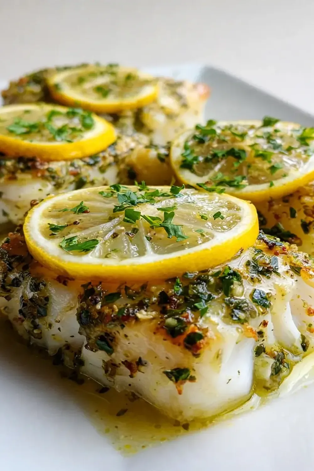 Baked Lemon Herb Cod